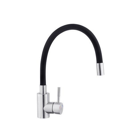 Смеситель для кухни с гибким изливом Kroner KRP Edelstahl Klassisch - ESG035BLK CV024353 фото