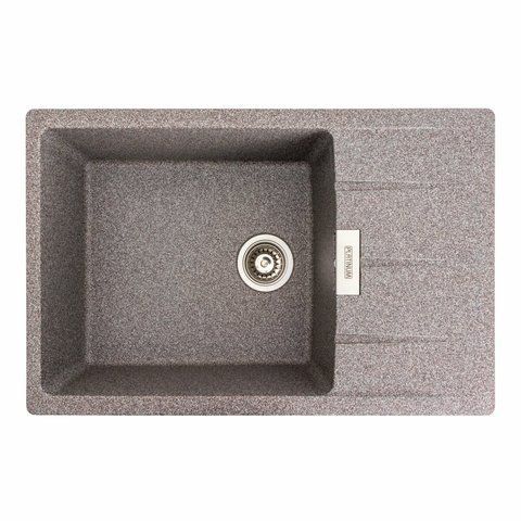 Гранитная мойка для кухни Platinum 7850 ROMA матовая (микс) 38754 фото
