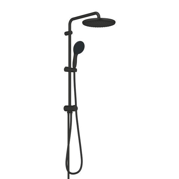 Набір змішувачів 3 в 1 для ванної кімнати Grohe QuickFix Start Black UA303305RM CV034632 фото