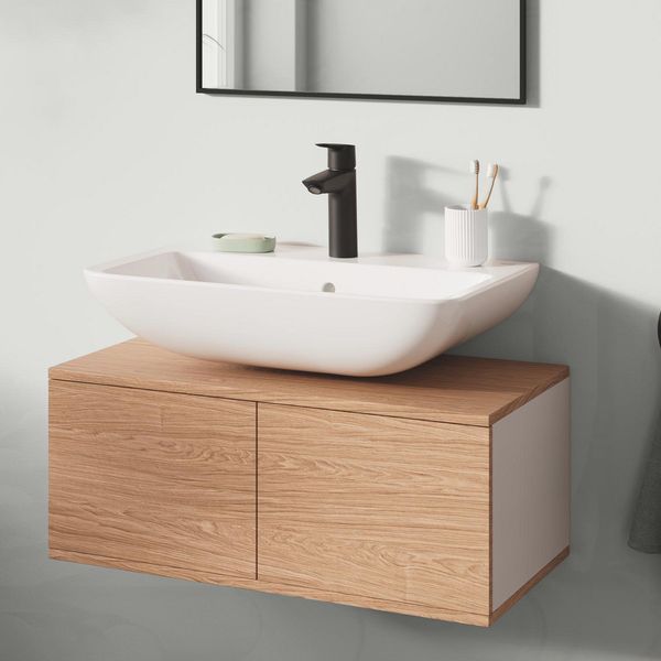 Набір змішувачів 3 в 1 для ванної кімнати Grohe QuickFix Start Black UA303305RM CV034632 фото