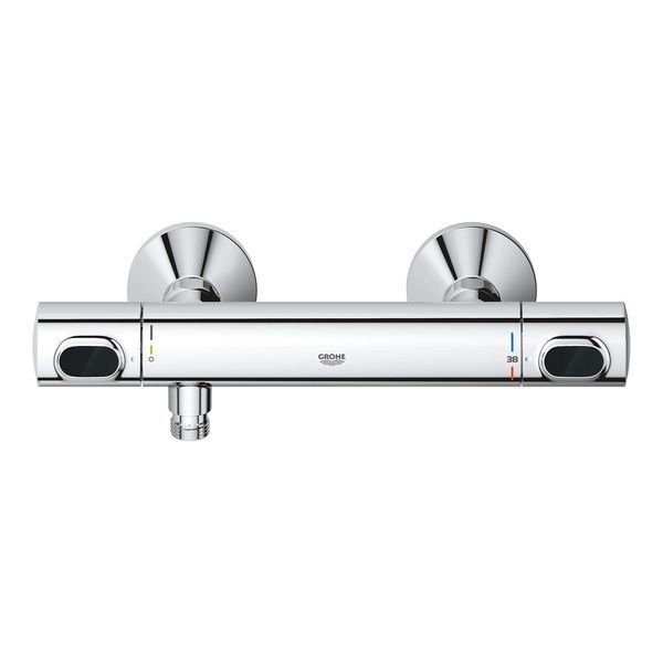 Набір змішувачів Grohe Quickfix термостат для душу з душовим гарнітуром Precision Flow THM та змішувач для раковини StartEdge S-Size UA202503TE CV030628 фото
