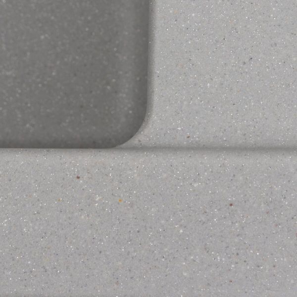 Гранітна мийка для кухні VALESO INTENSO 6550 матова Сірий металік 49229 фото
