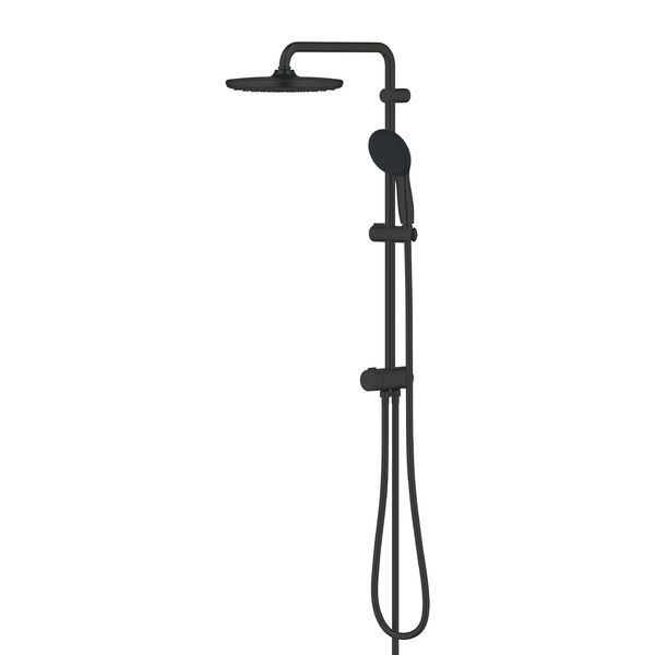 Набір змішувачів 3 в 1 для ванної кімнати Grohe QuickFix Start Black UA303305RM CV034632 фото