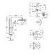 Набір змішувачів 3 в 1 для ванної кімнати Grohe QuickFix Start Black UA303305RM CV034632 фото 2