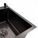 Комплект кухонной мойки Valeso 78х50 RHM PVD ST07 Grafite SL44359 фото 6