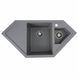 Гранитная мойка для кухни Platinum 9950 PANDORA матовая Серый муссон 3686 фото 1