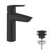 Набір змішувачів 3 в 1 для ванної кімнати Grohe QuickFix Start Black UA303305RM CV034632 фото 4