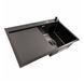 Комплект кухонной мойки Valeso 78х50 RHM PVD ST07 Grafite SL44359 фото 4