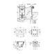 Комплект 4 в 1: Инсталляция Grohe Rapid SL 3 в 1 38772001 + Унитаз подвесной безобедочный Kroner Eifel WHI493436 TORNADO с сиденьем (38772001KE493436T) CV035171 фото 2