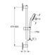 Душовий гарнітур Grohe QuickFix Vitalio Comfort 110 26096001 CV033521 фото 2