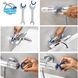Набір змішувачів Grohe Quickfix термостат для душу з душовим гарнітуром Precision Flow THM та змішувач для раковини StartEdge S-Size UA202503TE CV030628 фото 17