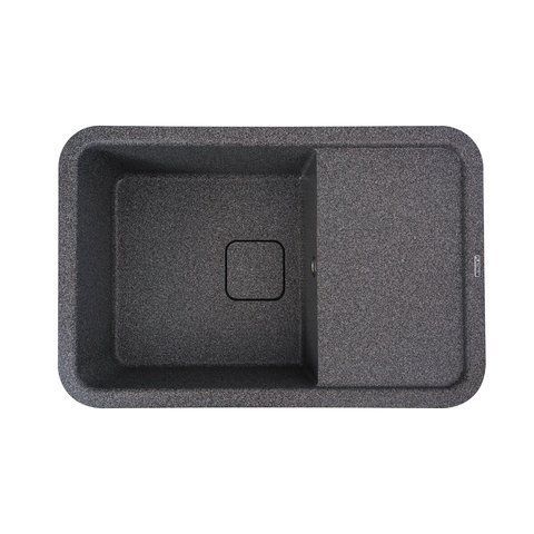 Гранітна мийка для кухні Platinum 7850 CUBE матова Мікс 3172 фото