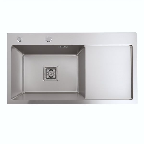 Комплект кухонной мойки Platinum Handmade 780х430х220 L pl23581 фото