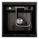 Кухонная мойка CM 50*50 скрытая PVD черная Platinum Handmade 44558 фото 7