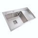 Комплект кухонной мойки Platinum Handmade 780х430х220 L pl23581 фото 11