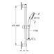 Душовий гарнітур Grohe QuickFix Vitalio Comfort 110 27948001 CV033525 фото 2