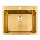 Комплект кухонної мийки Platinum Handmade 60*50 PVD Gold pl23548 фото 2