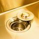 Комплект кухонної мийки Platinum Handmade 60*50 PVD Gold pl23548 фото 6