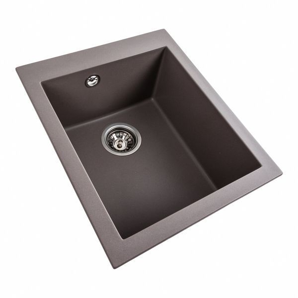 Гранитная мойка для кухни Platinum 4150 SOKIL матовая Дюна 41611 фото