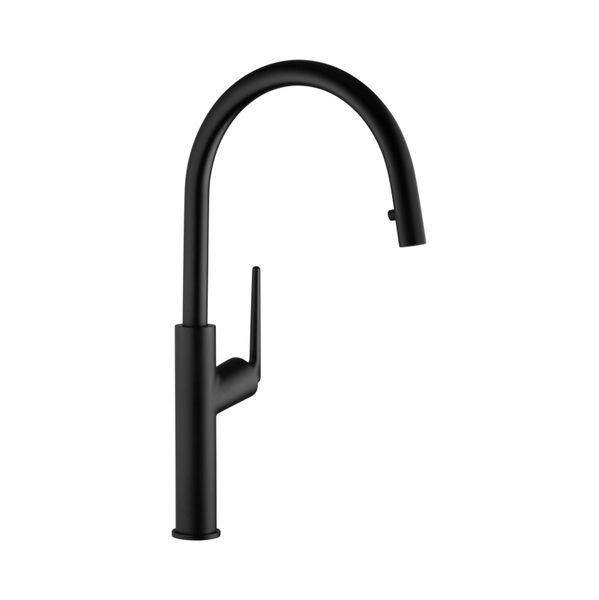 Комплект кухонної мийки Kroner KRP Schwarze 6350RHM PVD ST06 nero SL42155 фото