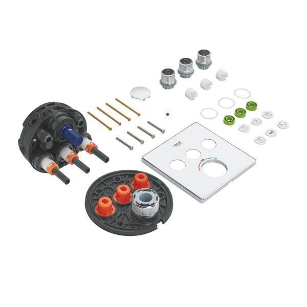 Душова система прихованого монтажу термостатична Grohe QuickFix SmartControl UA202802C3 CV033609 фото