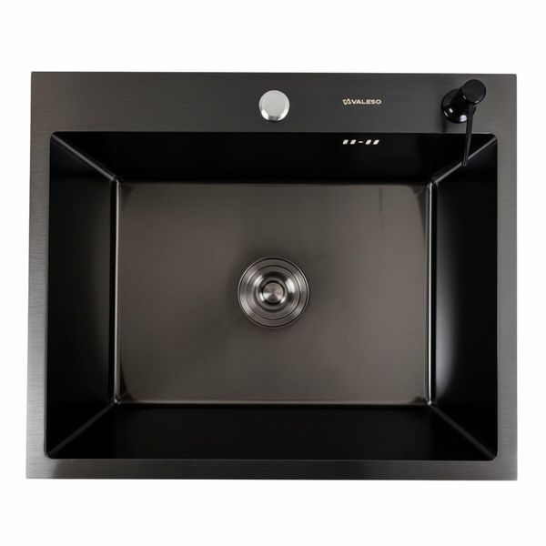 Комплект кухонної мийки Platinum Handmade 60*50 PVD pl23744 фото