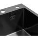 Комплект кухонної мийки Kroner KRP Schwarze 6350RHM PVD ST06 nero SL42155 фото 7