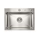 Кухонная мойка Platinum Handmade 580х430х220 (толщина 3,0/1,5 мм + дозатор в комплекте) 23570 фото 1