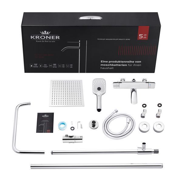 Душевая система Kroner KRP Makon - C063 CV033860 фото