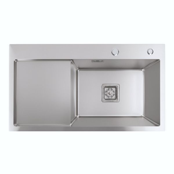 Комплект кухонной мойки Platinum Handmade 780х430х220 R pl23582 фото