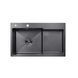 Комплект кухонної мийки KRP Schwarze - 7848LHM PVD - FlexFlow ST438391 фото 3