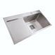 Комплект кухонной мойки Platinum Handmade 780х430х220 R pl23582 фото 4