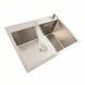 Комплект кухонної мийки Platinum Handmade HSBB 600x500x230 pl23811 фото 3