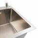 Комплект кухонної мийки Platinum Handmade HSBB 600x500x230 pl23811 фото 4