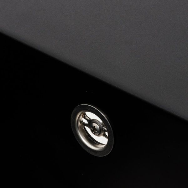 Гранитная мойка для кухни Platinum 7950 AZURIT матовый Черный 41076 фото