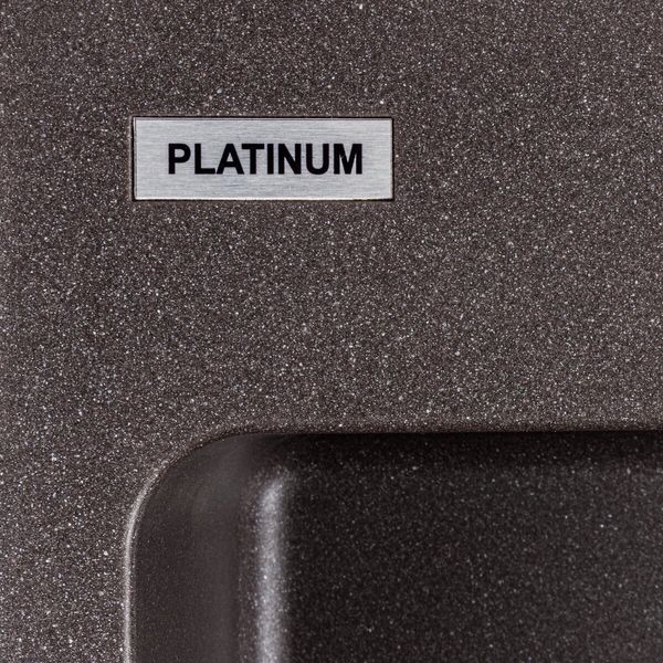 Гранитная мойка для кухни Platinum 7850 Bogema матовый Гренадин 40368 фото