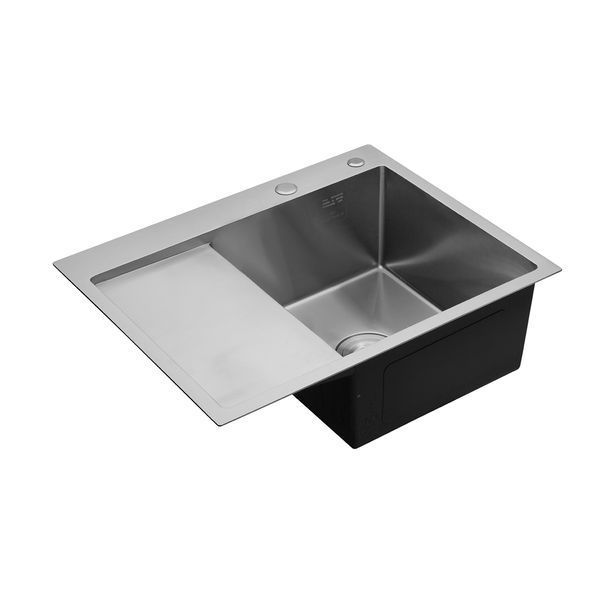Комплект кухонной мойки Kroner KRP Geb&uuml;rstet - 6350RHM ST4302 ST55678 фото
