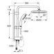 Душева система Grohe QuickFix Vitalio Start 250 266802430 CV033578 фото 2