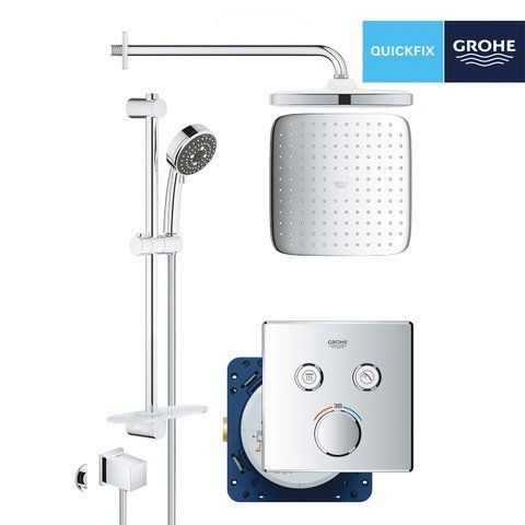 Душова система прихованого монтажу Grohe QuickFix SmartControl UA202801C2 CV030613 фото