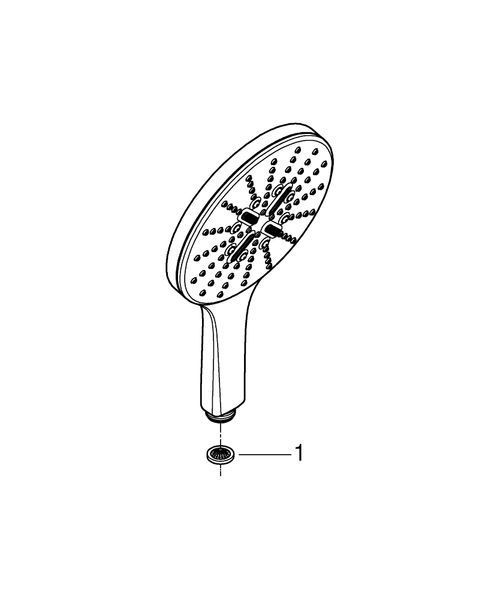 Rainshower Smartactive 150 Ручний душ, 3 режими струменю (26553000) 26553000 фото