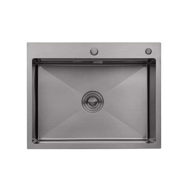 Комплект кухонной мойки Kroner KKRP 6350HM PVD Ersel ST43751 фото