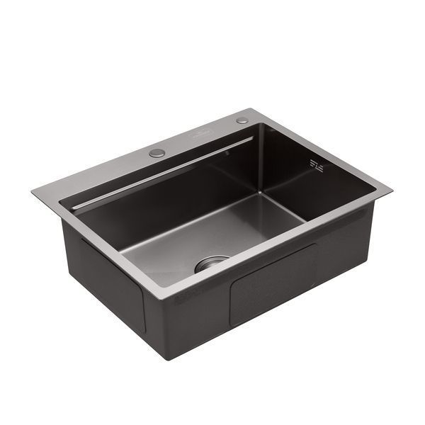 Комплект кухонной мойки Kroner KKRP 6350HM PVD Ersel ST43751 фото