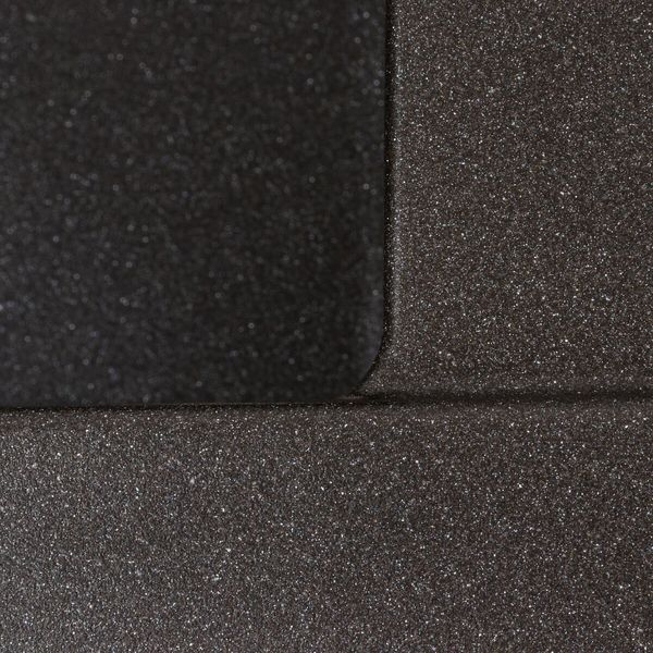 Гранитная мойка для кухни Platinum 6550 INTENSO матовый Морион 41653 фото