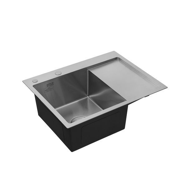 Комплект кухонной мойки Kroner KRP Geb&uuml;rstet - 6350LHM ST4302 ST55944 фото