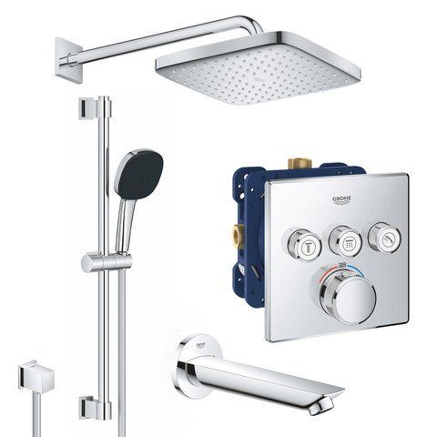 Душова система прихованого монтажу Grohe QuickFix SmartControl UA202801C3 CV030614 фото