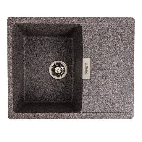 Гранітна мийка для кухні Platinum 6250 ZIRKONE матовий Мікс 41590 фото