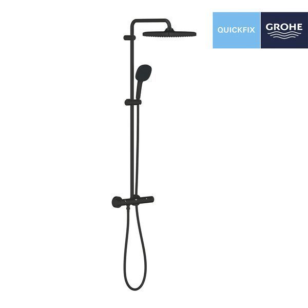 Душова система термостатична Grohe QuickFix Vitalio Comfort System 250 Cube 266962431 CV033882 фото