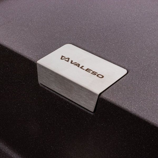 Гранітна мийка для кухні VALESO DIAMOND 8650 матова Гренадін 49014 фото