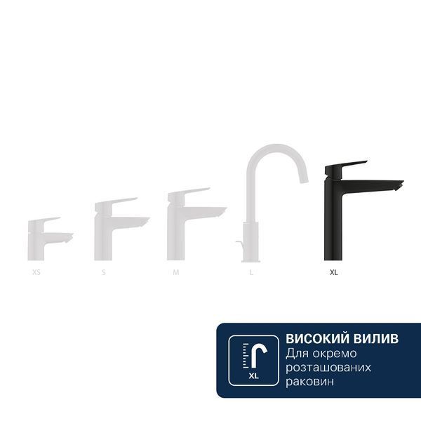 Змішувач для раковини Grohe QuickFix Dice XL-Size 1018922430 CV036221 фото