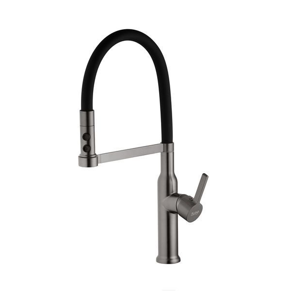 Комплект кухонной мойки 63х50HM PVD Pllen&oacute; Lazio ST07 Grafite SL43327 фото